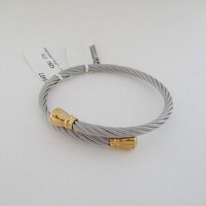 CHARRIOL Silver and  Gold Tone Bangle